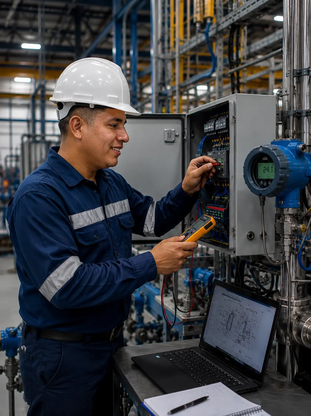 Especialista en instrumentación y Control Industrial